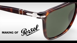 Making of Persol Sunglasses  Handmade in Italy [upl. by Mcclenon]