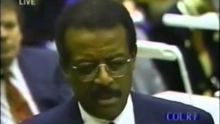 OJ Simpson Trial Johnnie Cochran Closing Argument  Part 11 [upl. by Aisenat]