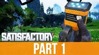 SATISFACTORY Gameplay Walkthrough Part 1  INTRO [upl. by Messab508]