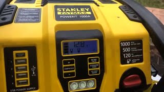 How To Jump Start A Vehicle Using The Fatmax 1000 Peak Amps [upl. by Sakmar]