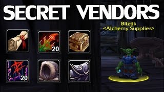 Hidden amp Secret Vendors in WoW Classic [upl. by Wera]