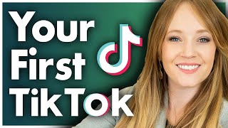 How to Create Your First TikTok Video TikTok for Business [upl. by Annaerdna]