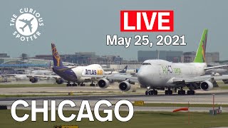 🔴 LIVE from CHICAGO OHare ATC included May 25th 2021 [upl. by Nathan530]