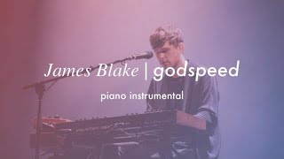 James Blake Frank Ocean  Godspeed  Piano Instrumental Karaoke amp Lyrics [upl. by Groot]