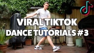 3 Viral TikTok Dance Tutorials 3 Step by Step Guide [upl. by Eirollam894]