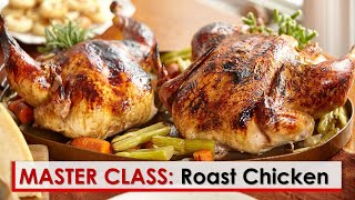 Lidias Master Class Perfect Roast Chicken [upl. by Nommad334]