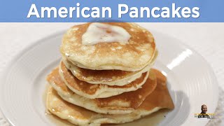 Thick Fluffy American Pancakes Recipe  How to Make Pancakes [upl. by Swan784]