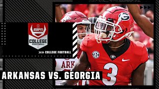 Arkansas Razorbacks at Georgia Bulldogs  Full Game Highlights [upl. by Acinnor288]