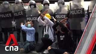 Myanmar coup 20yearold woman who was shot in head by police during protest dies [upl. by Killen]