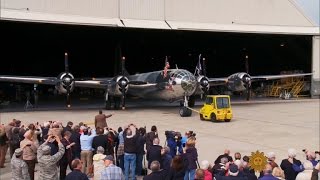 Restored B29 takes to the air [upl. by Draper]