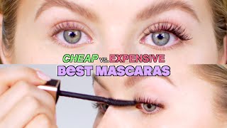 Best Mascaras  Cheap vs Expensive [upl. by Nilauqcaj]