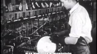 HISTORY OF VINYL RECORDS 1  The 78 RPM Single Manufacturing plant RCA [upl. by Iosep478]