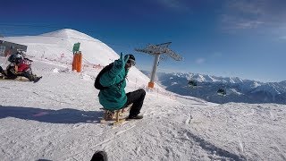 Die längste beleuchtete Rodelbahn der Welt  Neukirchen Bramberg Wildkogel [upl. by Maurise201]