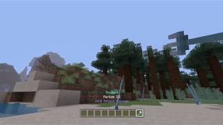 How to throw a riptide trident in Minecraft [upl. by Eirehc333]