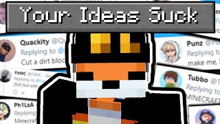 I made your dumb ideas in Minecraft [upl. by Nader643]