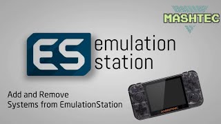 RG350  EmulationStation  Add and Remove Systems [upl. by Noyr390]