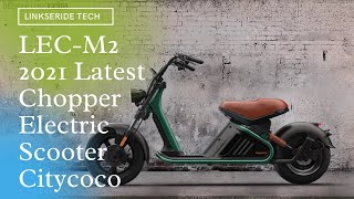 M2 Electric Scooter Chopper Scooter Fat Tire Citycoco with 2000w 3000w 45ah 65kmh 100km range [upl. by Ordnassela]