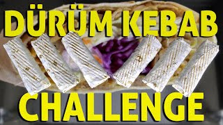 DÜRÜM KEBAB CHALLENGE [upl. by Daloris]