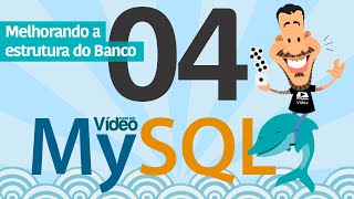 Curso MySQL 04  Melhorando a Estrutura do Banco de Dados [upl. by Yremrej]