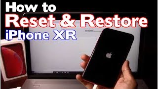 How to Reset amp Restore Apple iPhone XR  Factory Reset Forgot Passcode iPhone is Disabled Fix [upl. by Lavern]