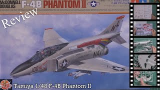 Tamiya 148 F4B Phantom II review [upl. by Aylmer]