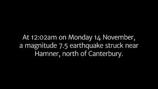 Kaikoura NZ earthquake Monday November 14  what happened in the first 48 hours  Stuffconz [upl. by Ham]