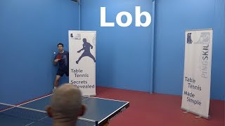 Lob  Table Tennis  PingSkills [upl. by Cannell]