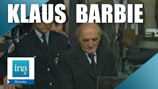 Ouverture du procès de Klaus Barbie à Lyon  Archive INA [upl. by Ailecec]