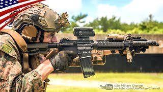 Force Recon quotM4 Carbine amp M45 Pistolquot Combat Marksmanship Training [upl. by Anehta]