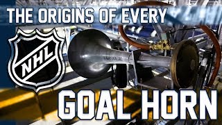 The Origins of Every NHL Goal Horn [upl. by Nylisoj384]