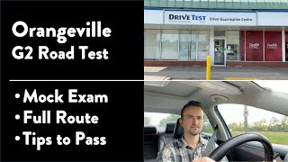 Orangeville G2 Road Test  Full Route amp Tips on How to Pass Your Driving Test [upl. by Isborne]