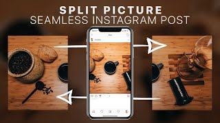 How To Split Pictures For Instagram  Seamless MultiPost Tutorial [upl. by Izzy512]