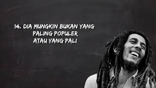 KUMPULAN KATAKATA BIJAK BOB MARLEY [upl. by Rephotsirhc725]