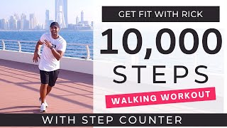 10000 Steps at Home  1 Hour Workout  Daily Workout at home [upl. by Nevyar]