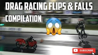 Drag racing crashes flips and fails compilation [upl. by Barbette]