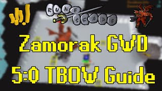 Old School RuneScape  Zamorak GWD 50 Ranged Solo Guide [upl. by Eirod]