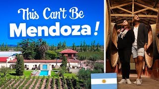 Argentinas Wine Country 🍷 Its Not What We Expected Mendoza Wine Tour This is Hotel Club Tapiz [upl. by Veedis]