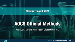 AOCS Official Methods [upl. by Namajneb]