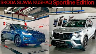 Skoda slavia Sportline Edition All information [upl. by Llydnek425]