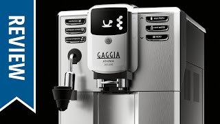 Review Gaggia Anima Deluxe Espresso Machine [upl. by Dhaf]