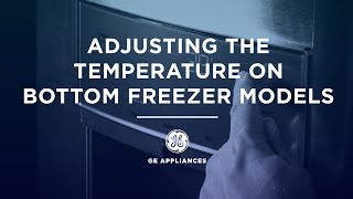 French Door Refrigerator Temperature Controls [upl. by Ymerrej918]