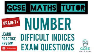 The 5 Hardest Indices Exam Questions  Grade 79 Series  GCSE Maths Tutor [upl. by Craven88]