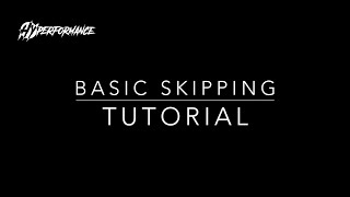 How to Skip  Basic Skipping Tutorial [upl. by Ardell819]