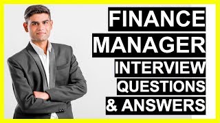 FINANCE MANAGER Interview Questions And Answers How To Become A Finance Manager [upl. by Hetty]