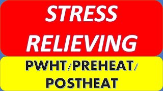 STRESS RELIEVING –Preheat Postheat PWHT Annealing [upl. by Aisanat]