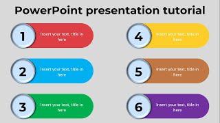 How to make an interactive PowerPoint presentation  PowerPoint basic training [upl. by Eimmis]