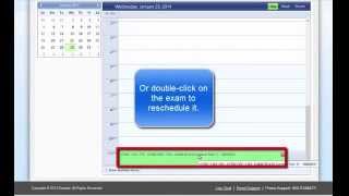 Examity  How to Reschedule or Cancel a Test [upl. by Zildjian]