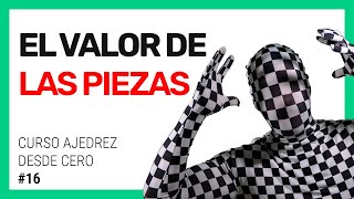 El VALOR de las PIEZAS de AJEDREZ  Aprender Ajedrez desde cero 16 [upl. by Cordell]