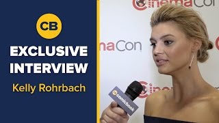 EXCLUSIVE Interview Kelly Rohrbach CinemaCon [upl. by Ecyak]