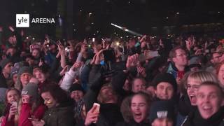 Darude  Sandstorm NYE 2016 countdown amp fireworks in Helsinki Finland [upl. by Isabelita]